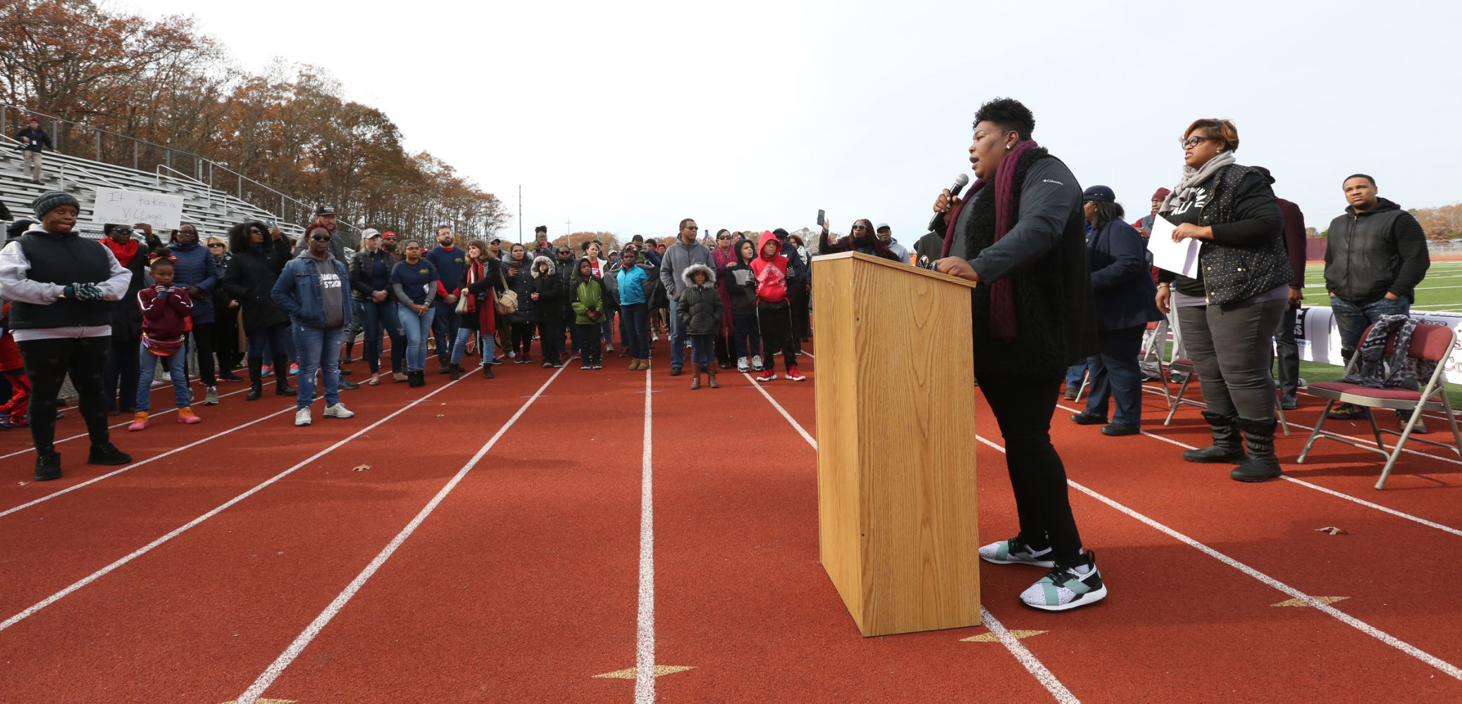 Pleasantville peace march